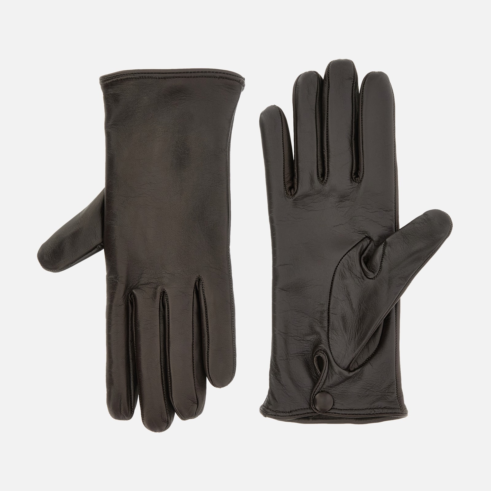 Touch Gloves in Leather Black - 3