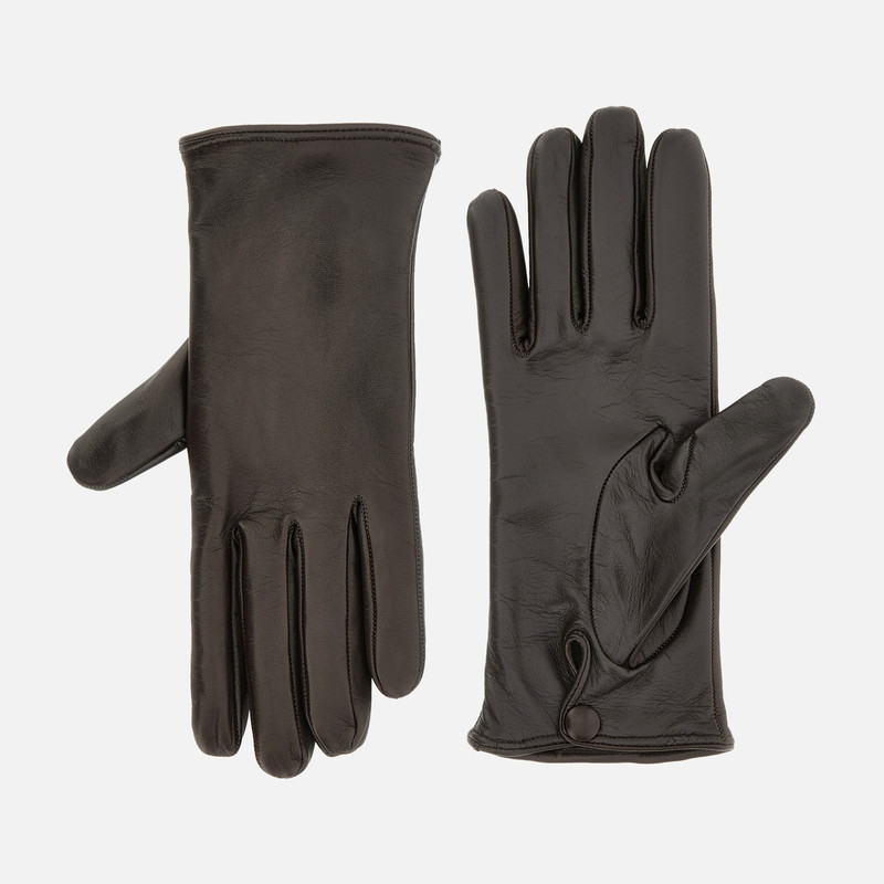 Touch Gloves in Leather Black 3