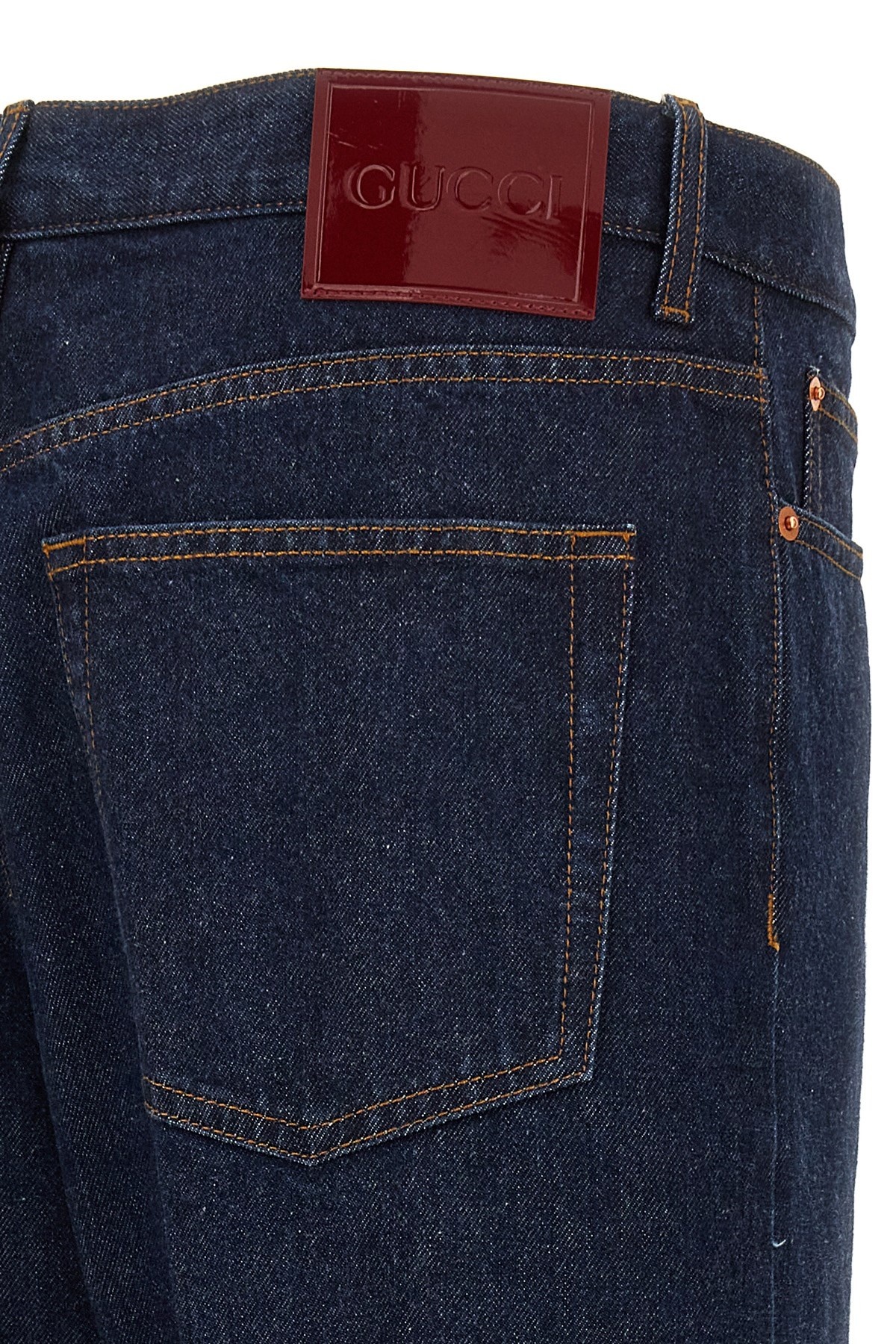 GUCCI Stretched pleated jeans | julianfashion | REVERSIBLE