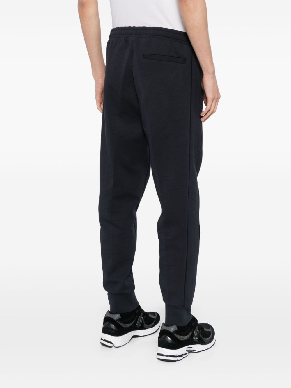artwork-embossed track pants - 4