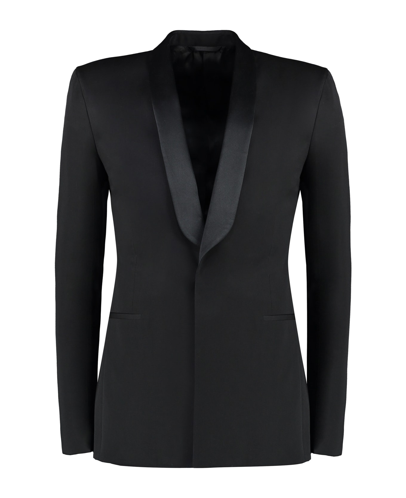 Single-breasted One Button Jacket - 1