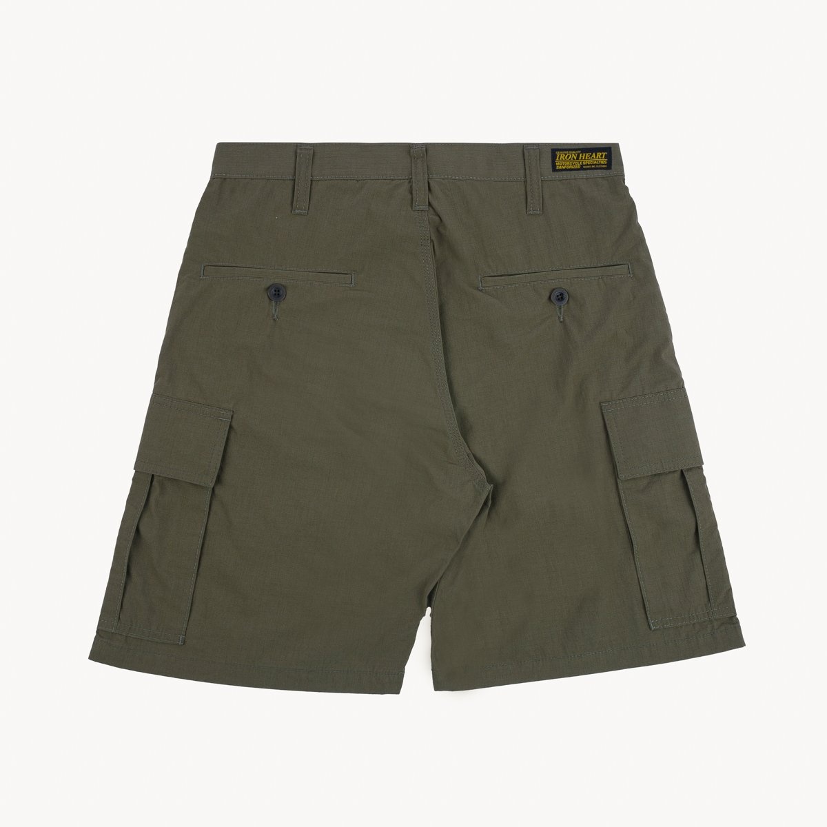 IH-736-ODG Ripstop Cargo Shorts - Olive Drab Green - 4