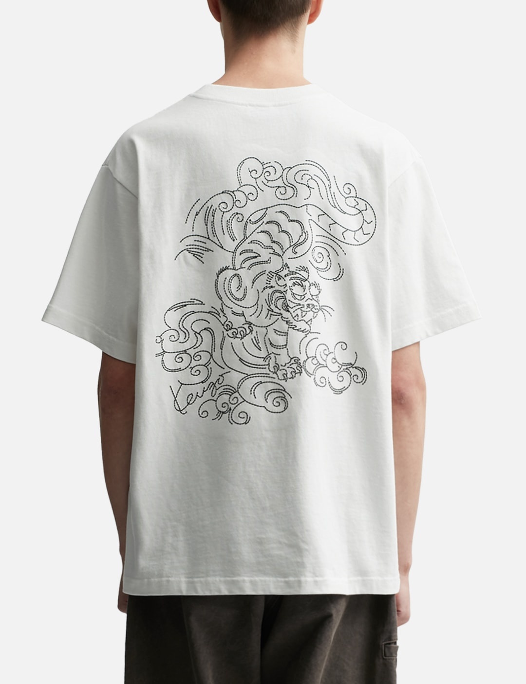 KENZO GOTS STAR TIGER EMB OVERSIZE T | hbx | REVERSIBLE