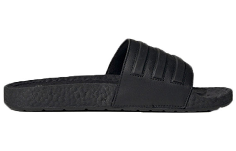 adidas adidas Adilette Boost Slides 'Triple Black' EH2256 outlook