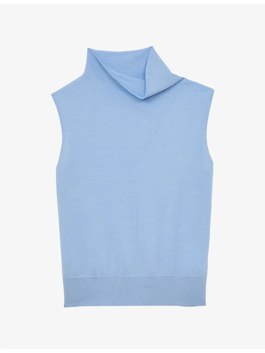 Honey Sleeveless Wool Top - 1