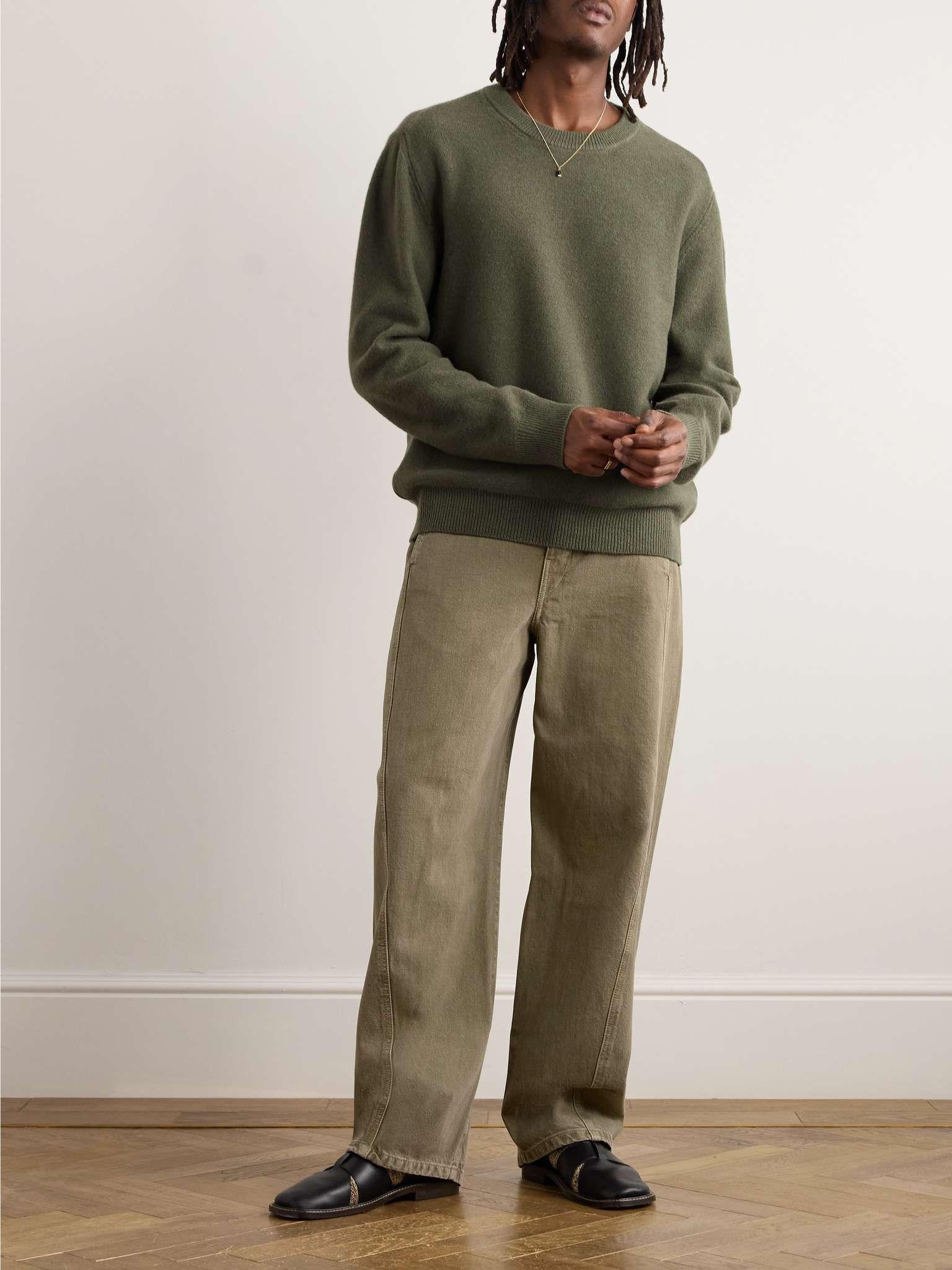 Brushed-Wool Sweater - 2