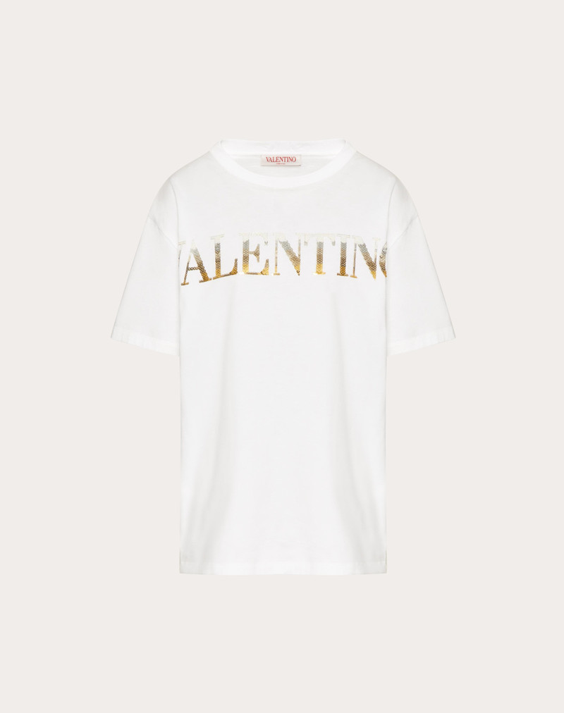 EMBROIDERED JERSEY T-SHIRT - 1