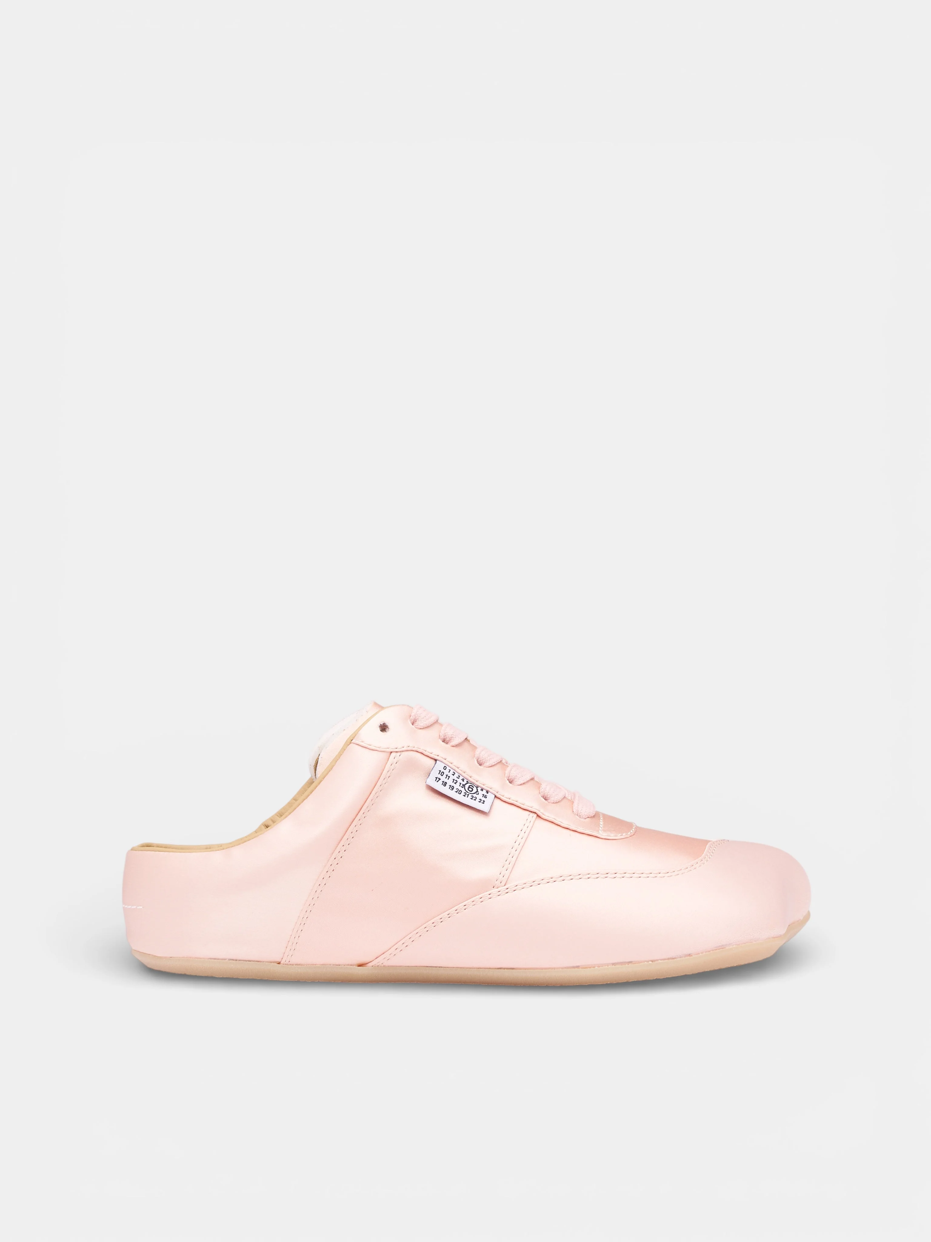 Rose Satin Factory Slip-On Sneakers - 1