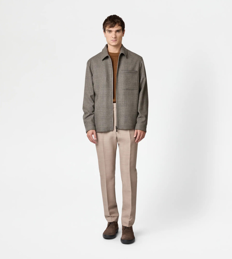 Tod's OVERSHIRT IN WOOL - GREY outlook