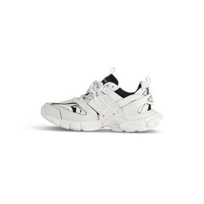 BALENCIAGA Men's Track Sock Sneaker  in White/black outlook