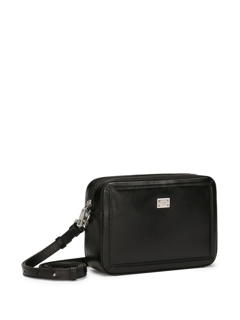 logo-plaque crossbody bag - 5