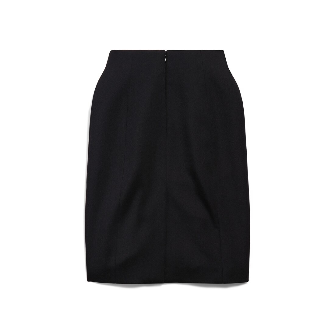 Women's Hourglass Midi Skirt in Black - 6