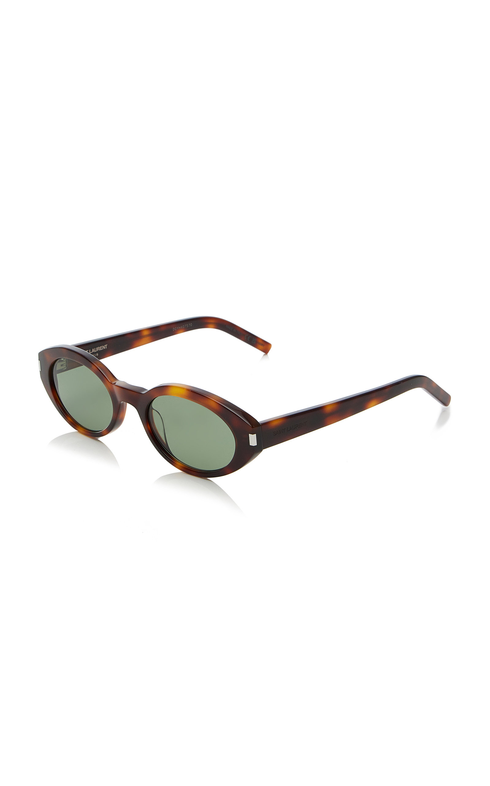 Round-Frame Acetate Sunglasses brown - 3