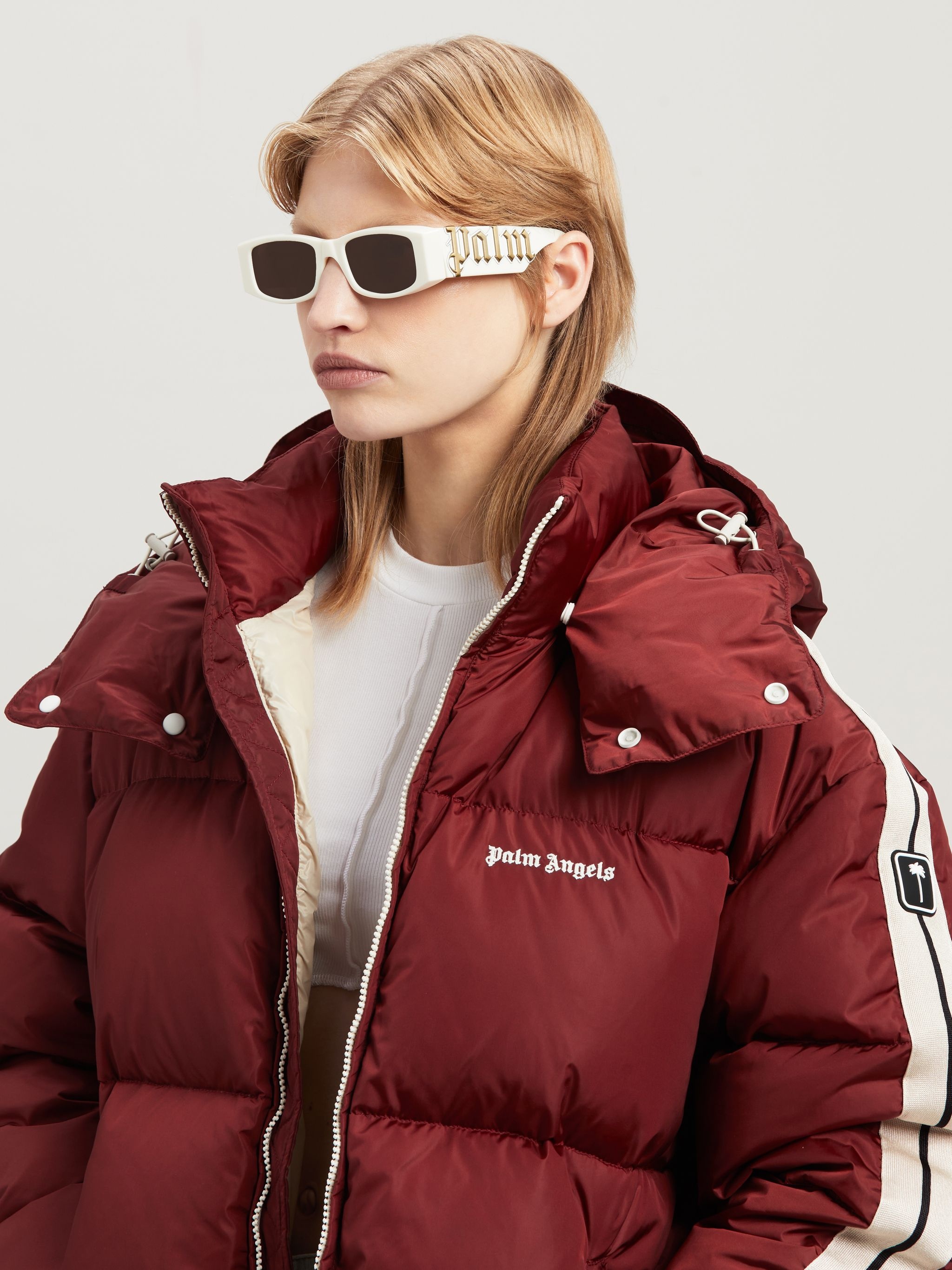 Hooded Track Down Jacket - 11