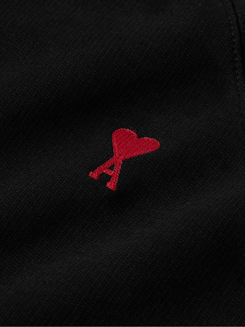 Logo-Embroidered Cotton-Blend Jersey Sweatshirt 4