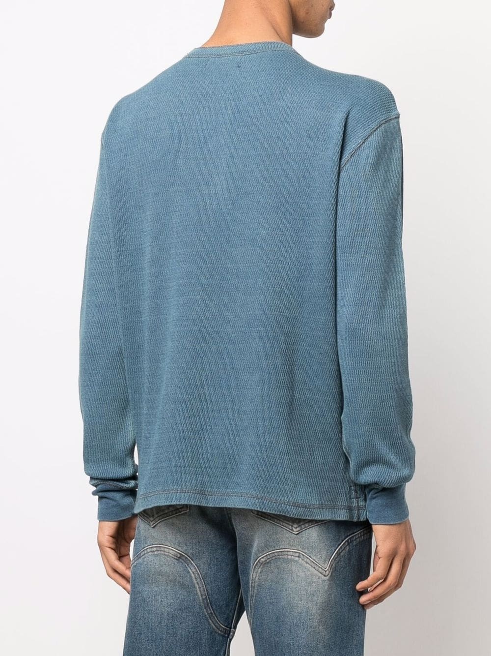 button-plaquet cotton T-Shirt - 4