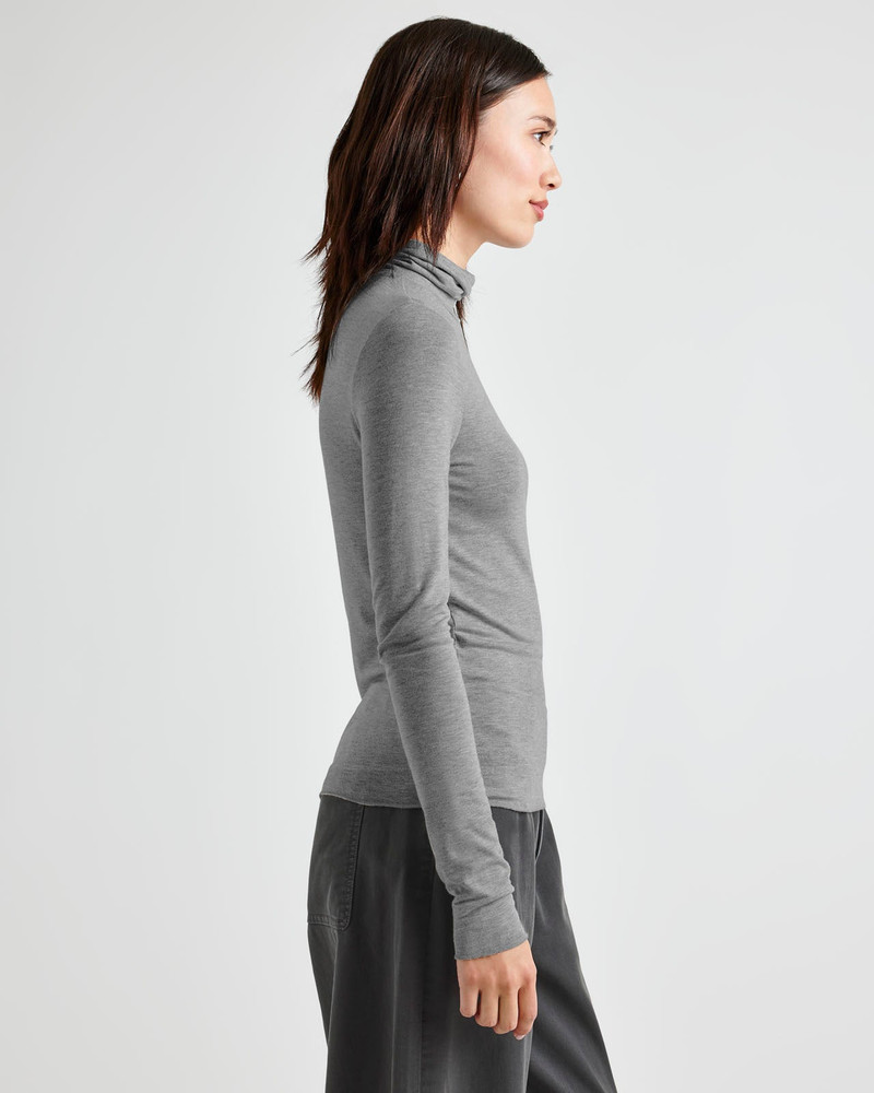 Bamboo Blend Long Sleeve Turtleneck 4
