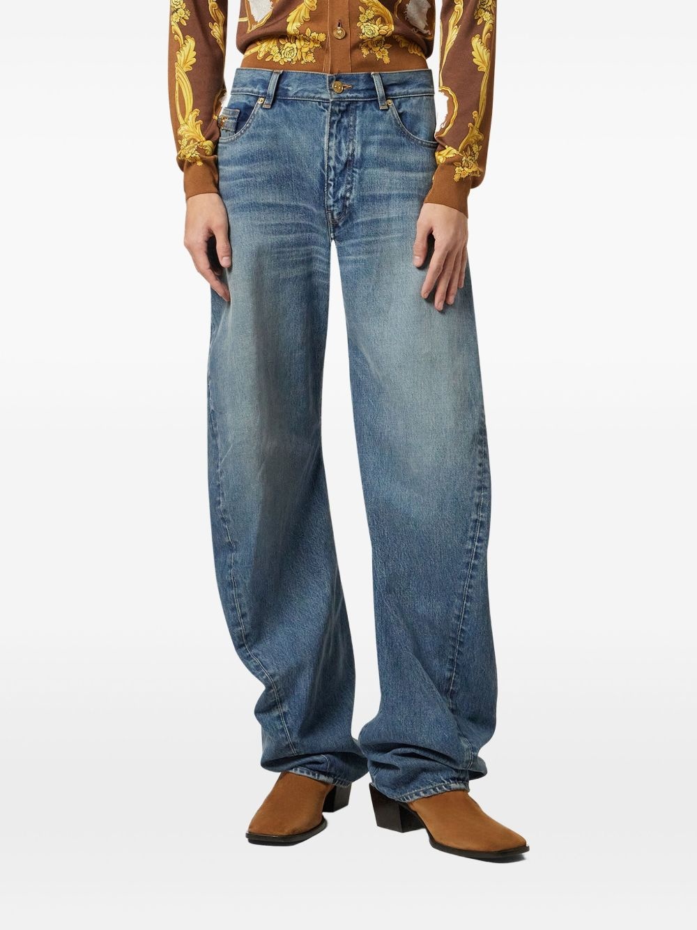Twisted baggy jeans - 3