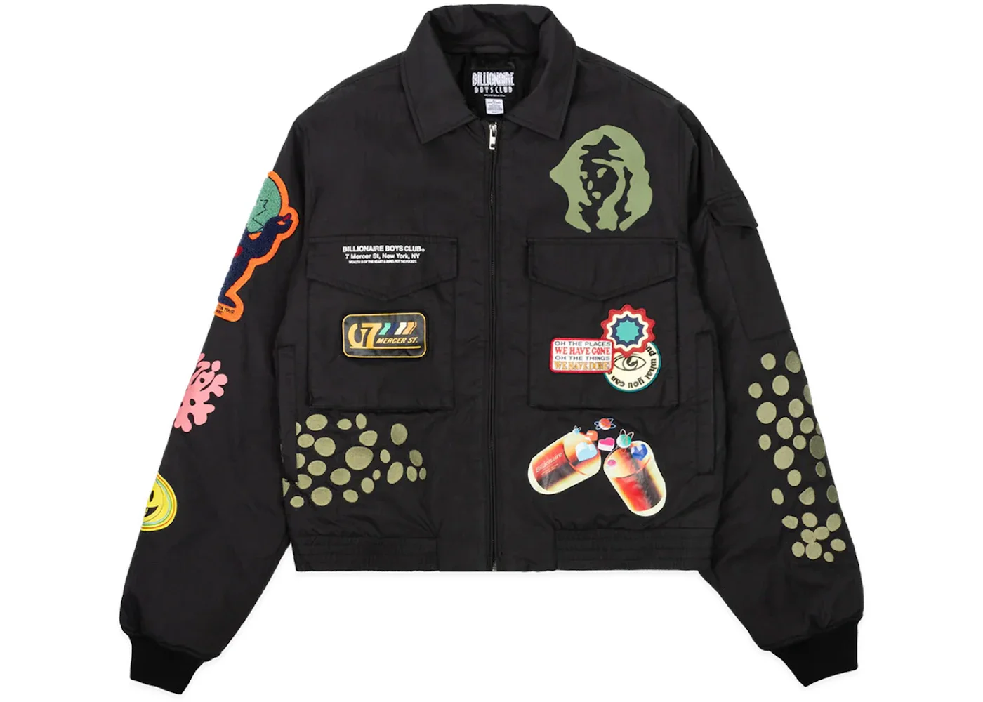 Billionaire Boys Club Vortex Jacket Black - 1