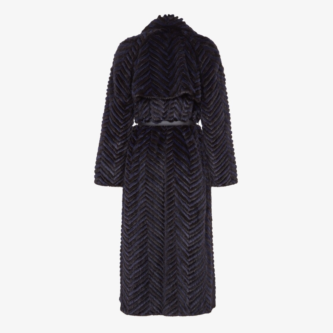 Multicolor mink coat - 2