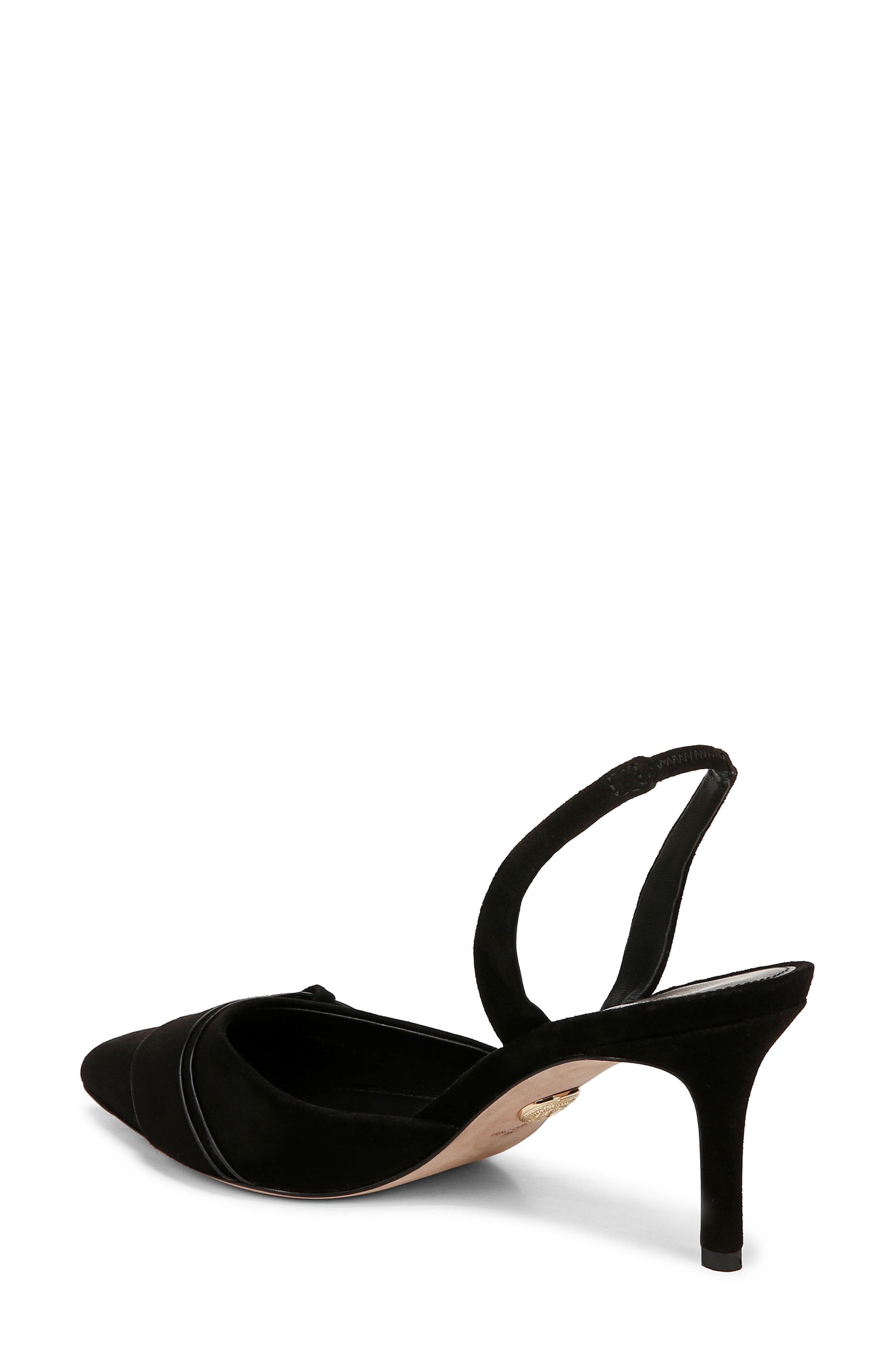 Veronica Beard Lisbeth Slingback Pointed Toe Pump in Black at Nordstrom - 2