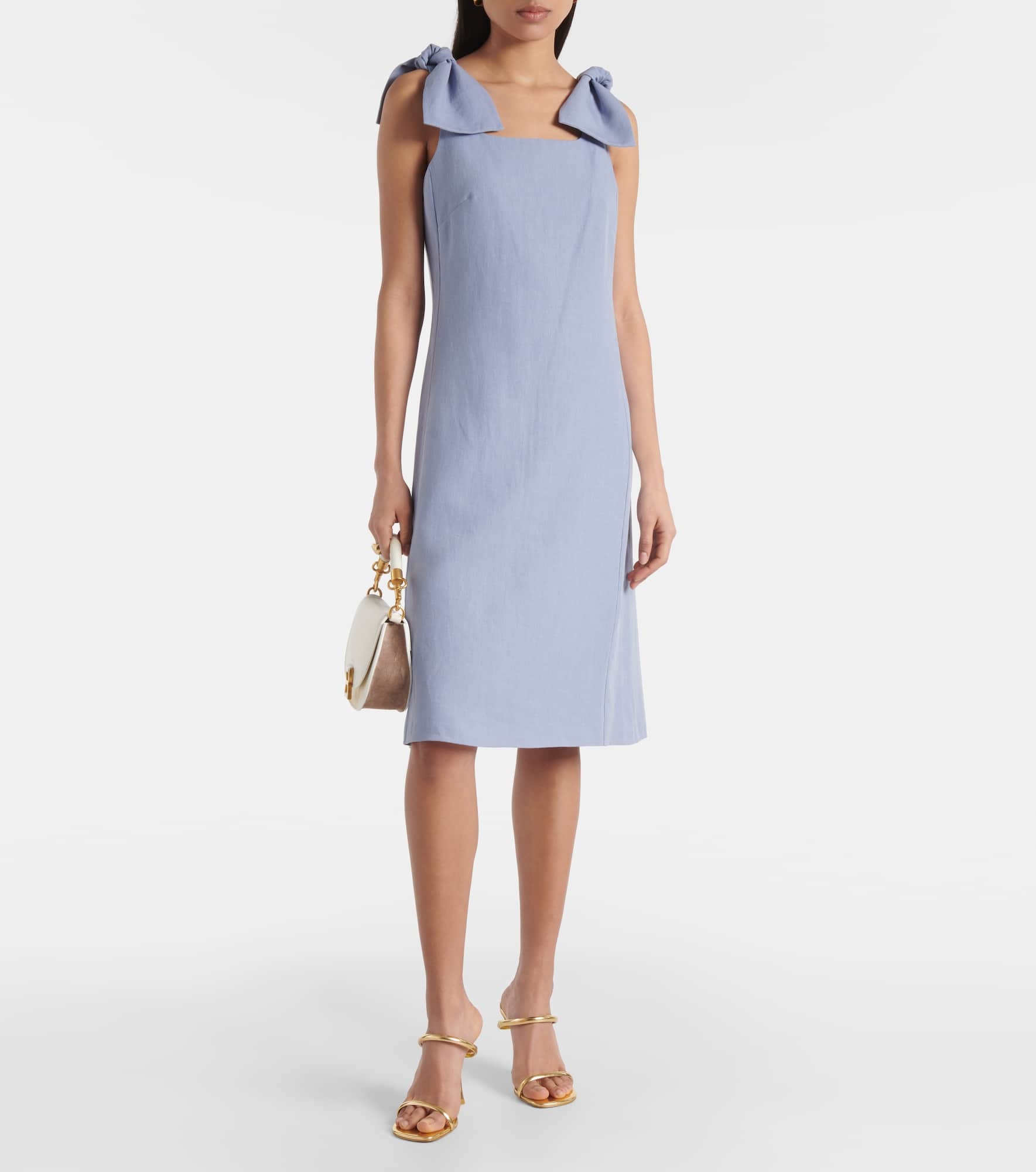 Linen midi dress - 2