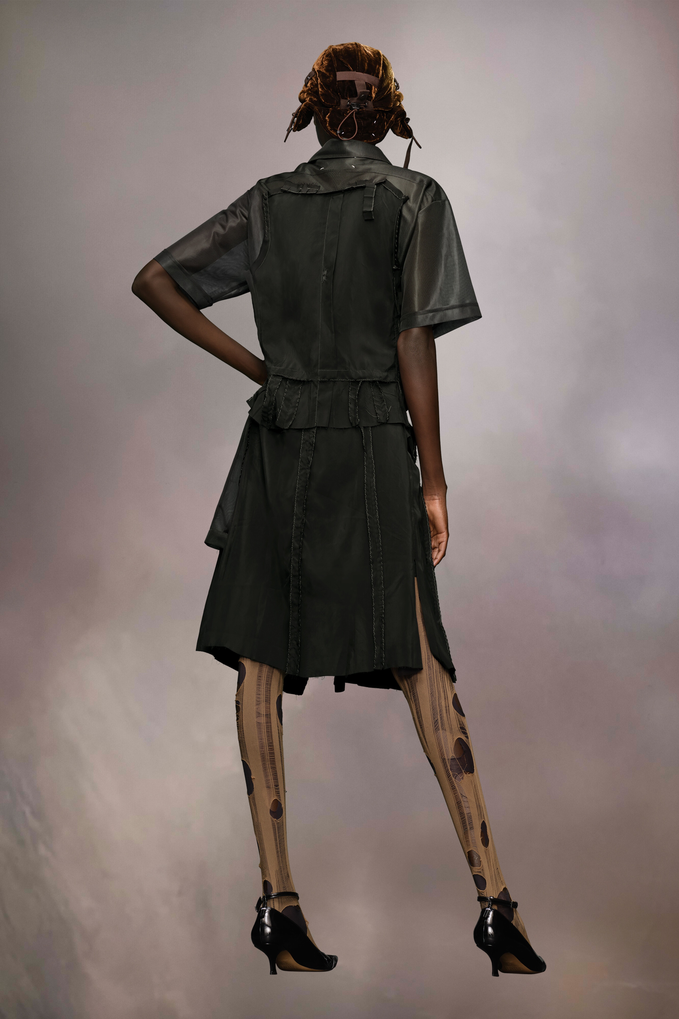 Décortiqué shirtdress - 5
