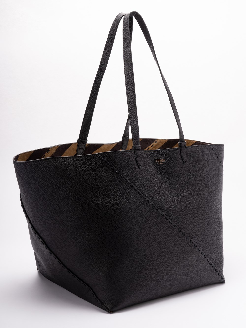 `Selleria Diag` Large Shopper - 3