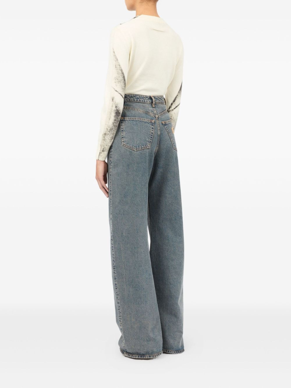 pocket-detail jeans - 6