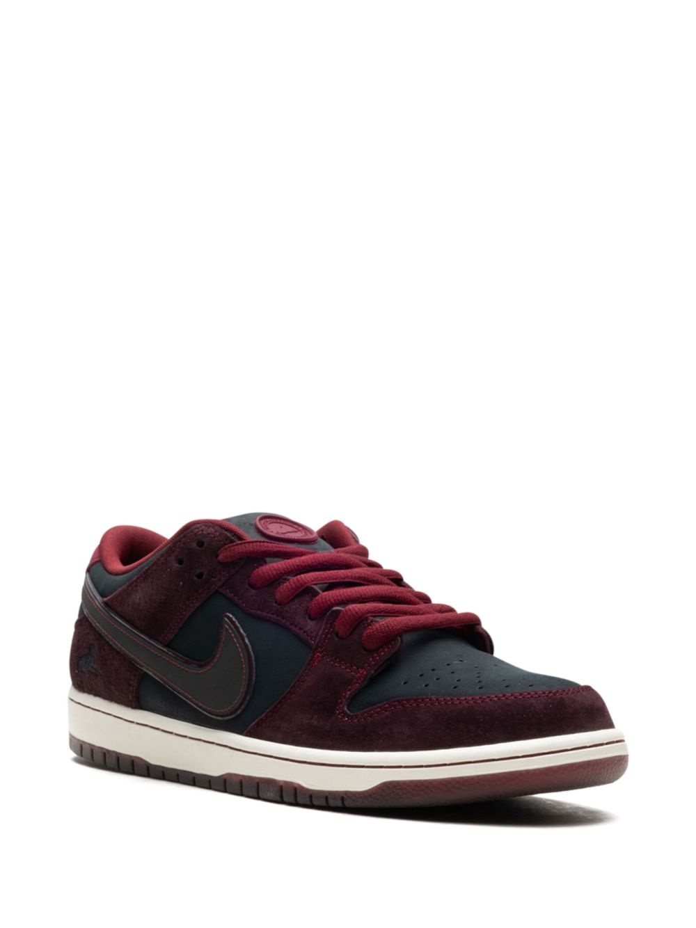 x Riot Skateshop SB Dunk Low "Mahogany/Dark Beetroot/Team Red/Sail/Night Maroon" sneakers - 2