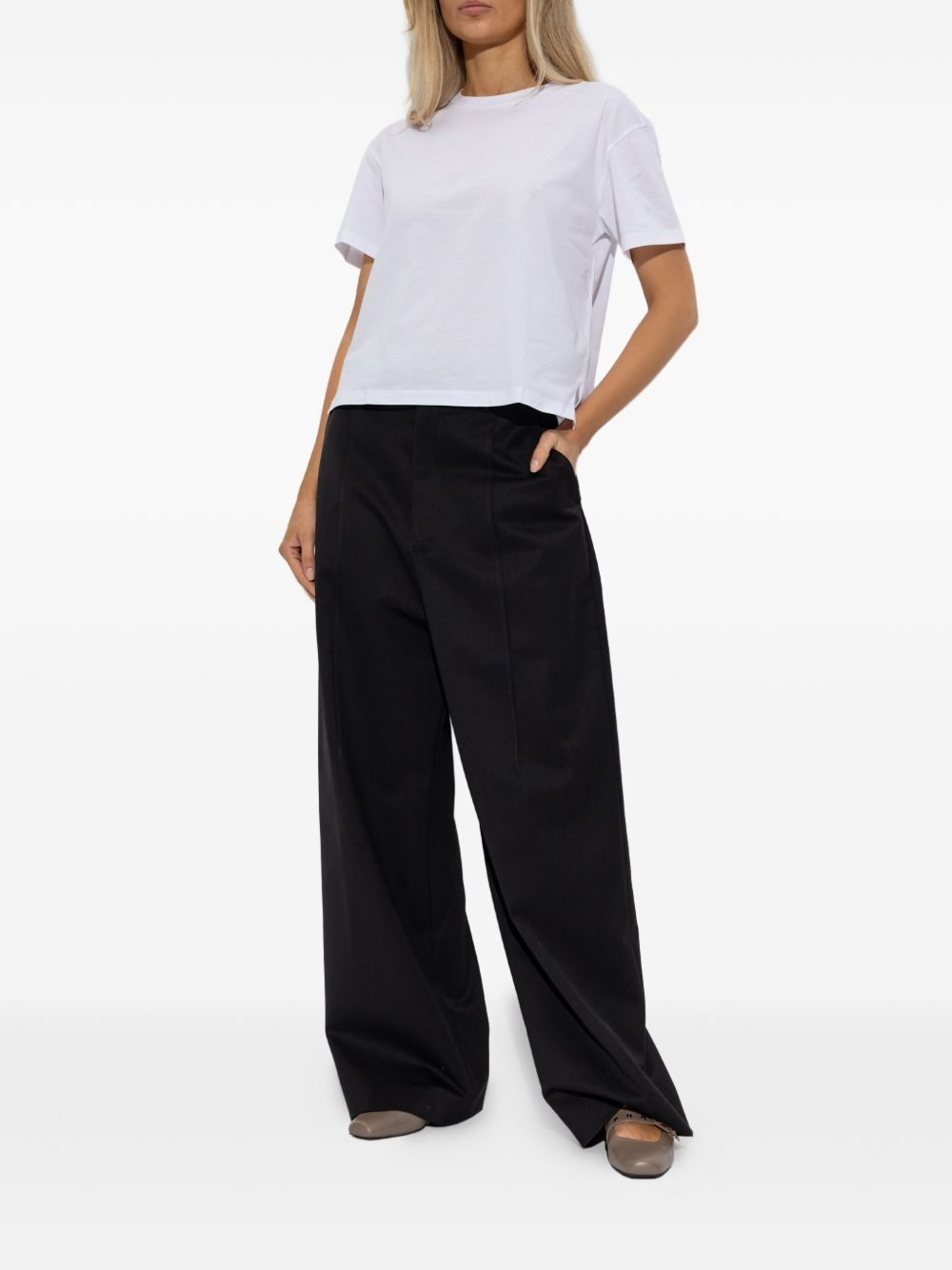 pleated cargo trousers - 2