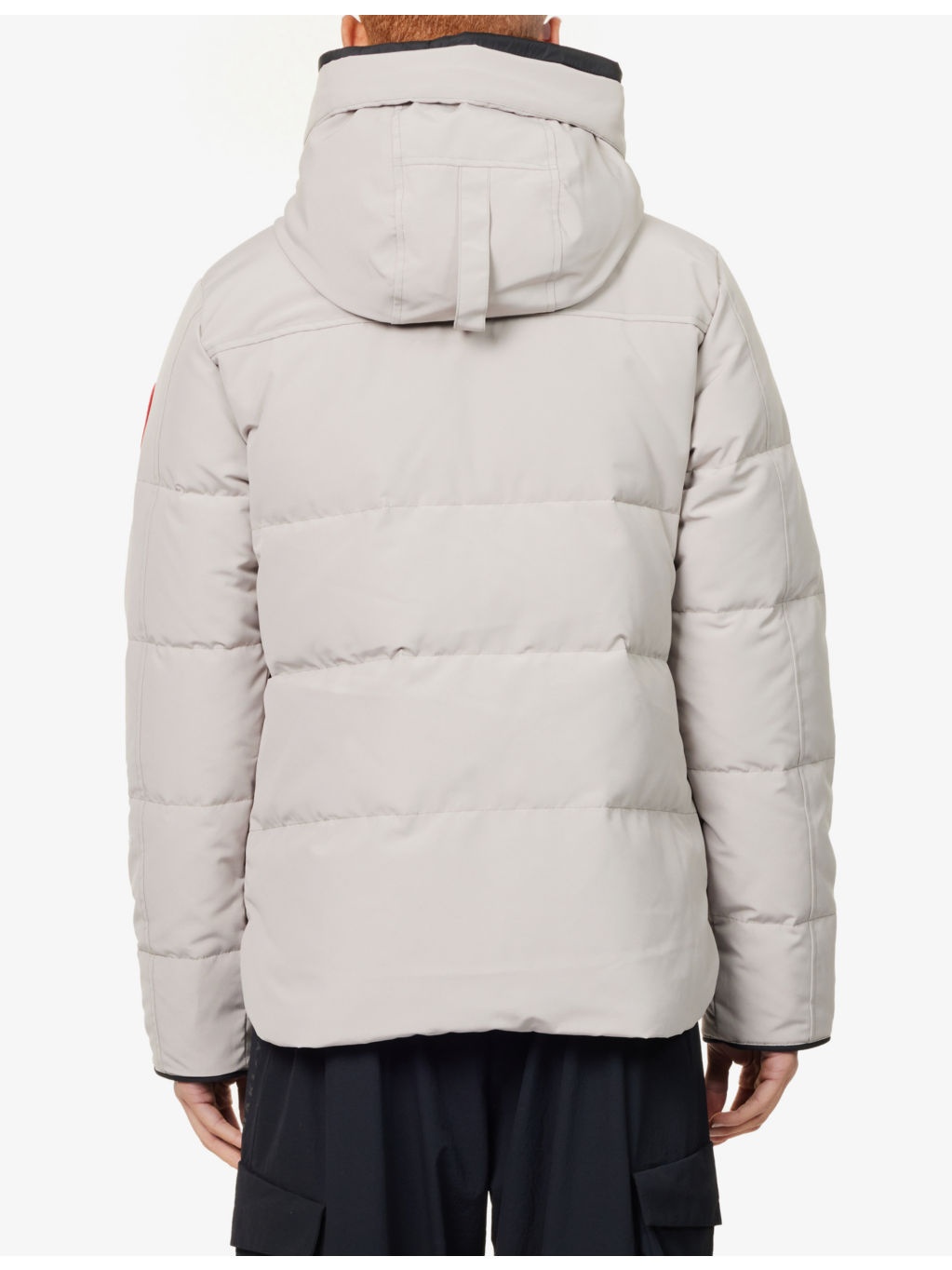 Macmillan funnel-neck twill-down parka jacket - 4