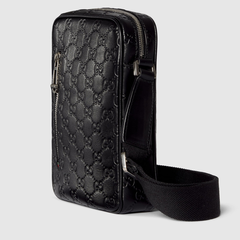 GUCCI GG Emblem small crossbody bag outlook