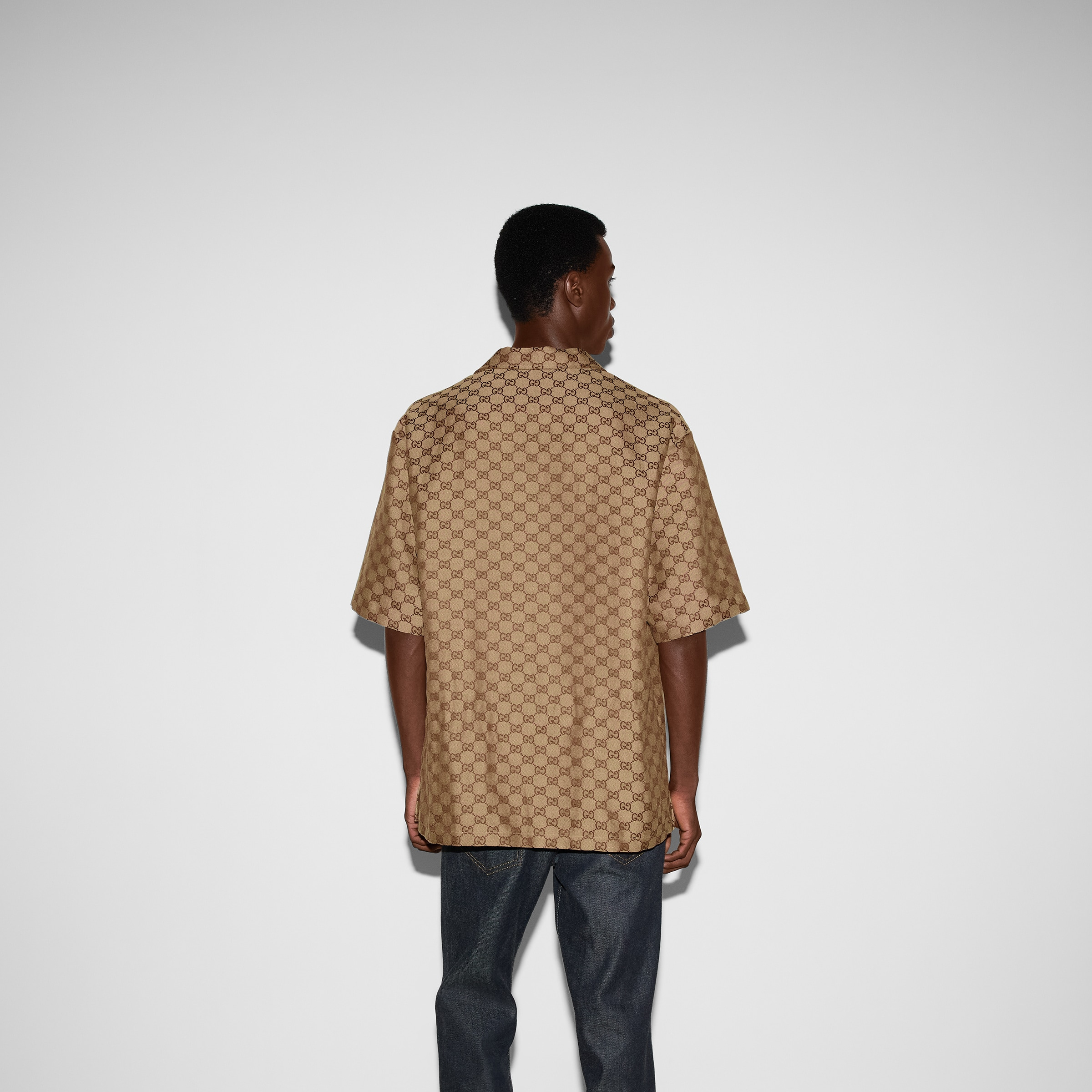 GG linen shirt - 4