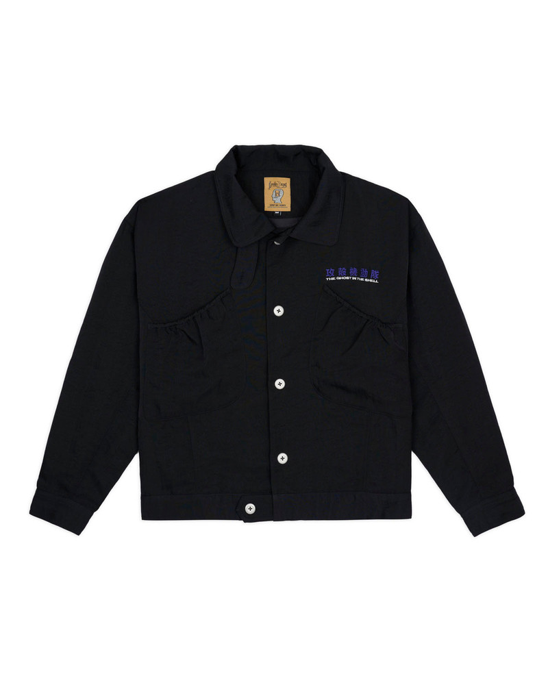 Brain Dead x Ghost In The Shell Titan Bomber Jacket - Black 5