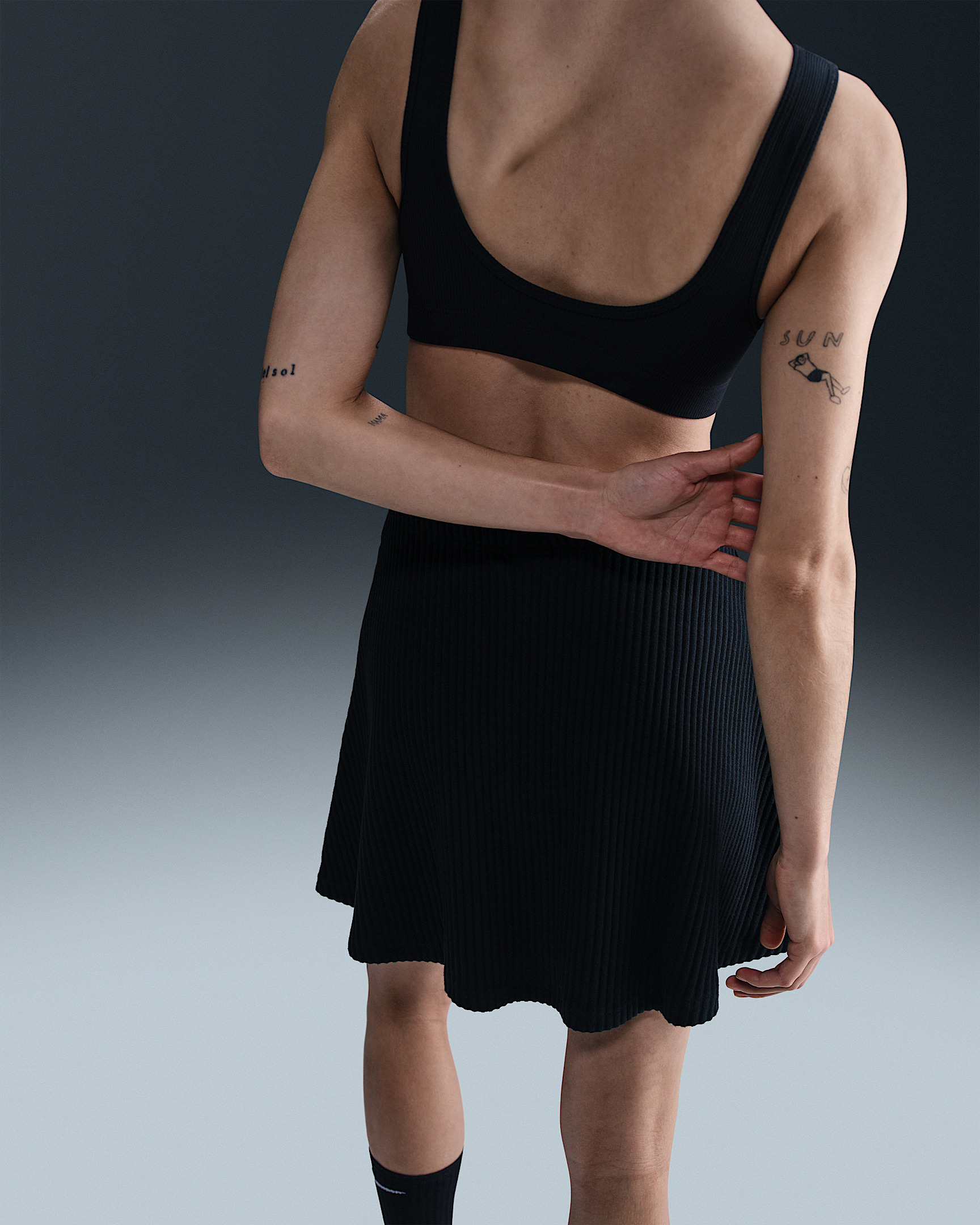 Nike Sportswear Chill Knit Women's Ribbed Mini Skirt - 3