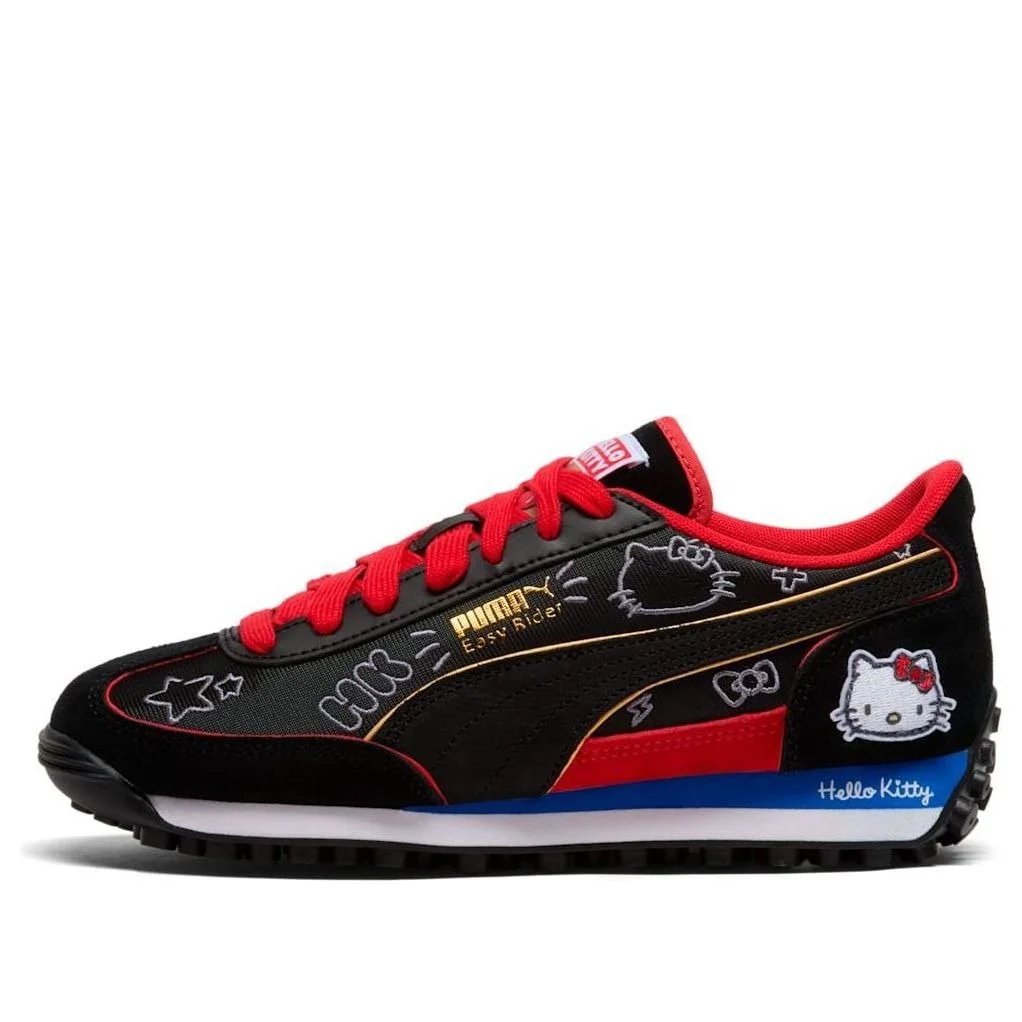 (WMNS) PUMA x Hello Kitty Easy Rider 'Black Red Blue' 404232-01 - 1