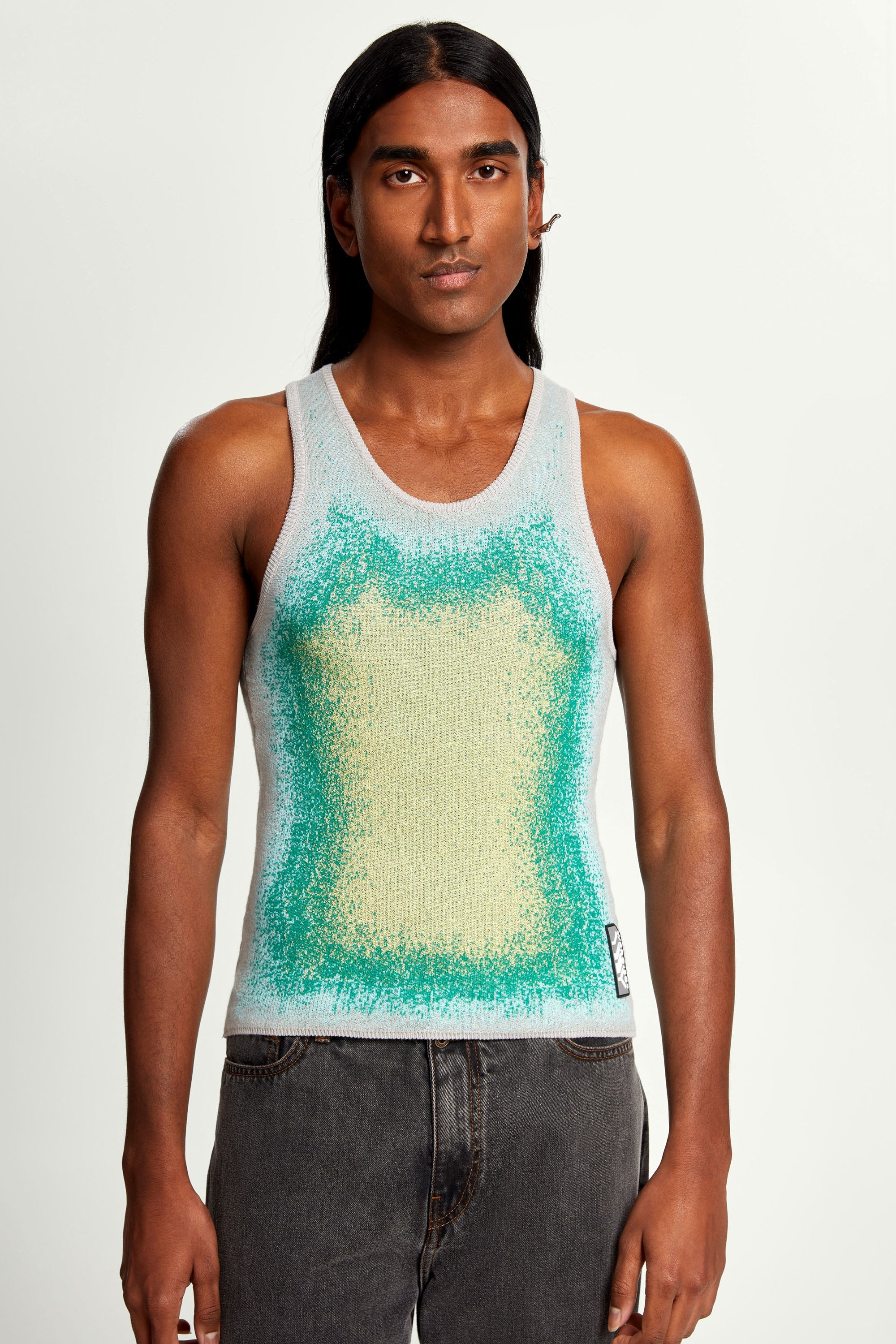 Gradient Knit Tank Top - 8