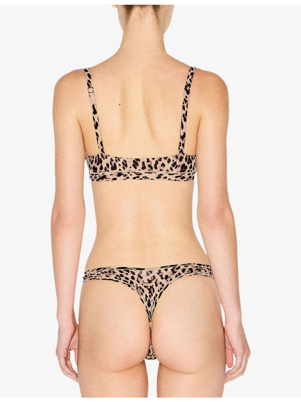 Fits Everybody Jaguar-Print Triangle Bralette - 5