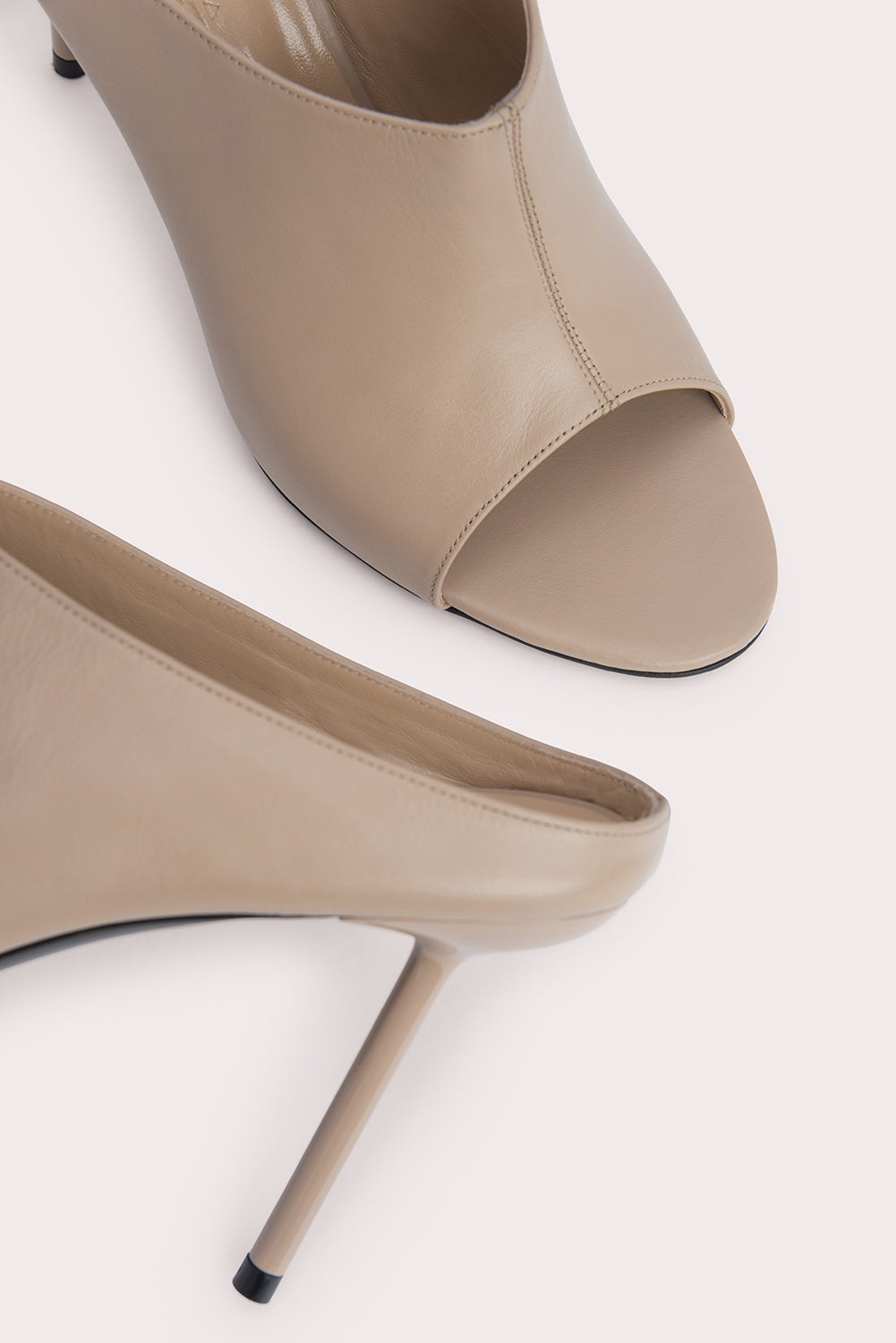 Marlene Taupe Nappa Leather - 4