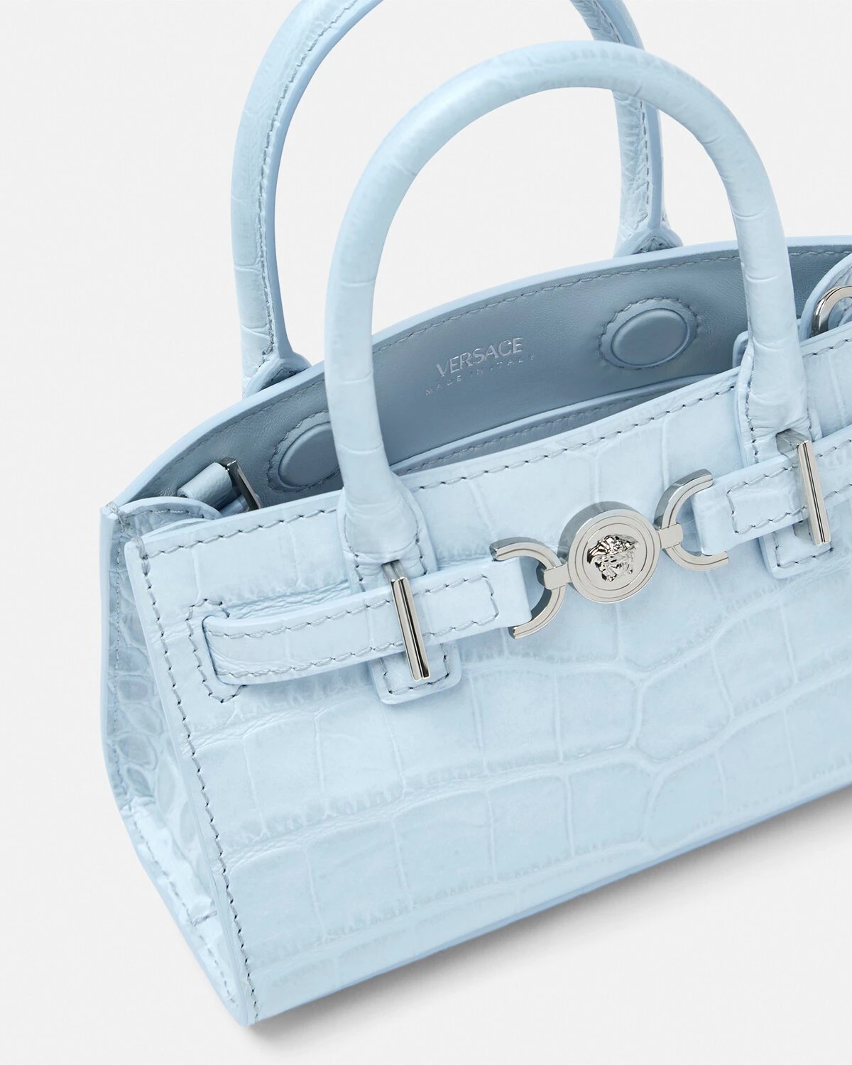 Croc-Effect Medusa '95 Mini Tote Bag - 5