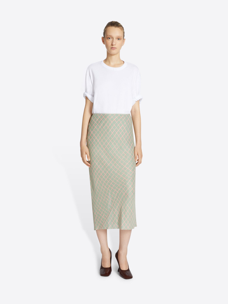 Dries Van Noten PRINTED VISCOSE SKIRT outlook