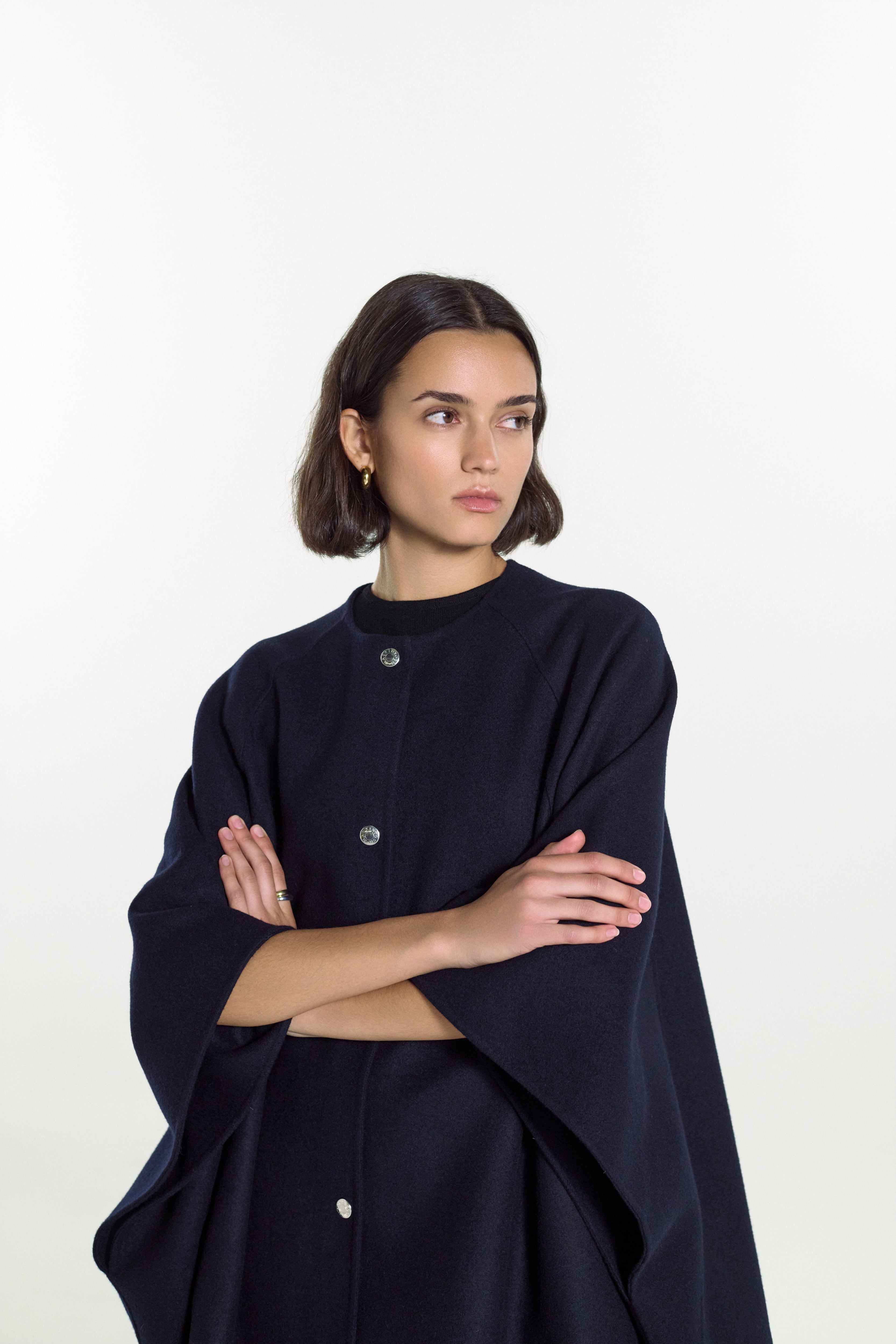 Sanquhar Wool Cape - 4