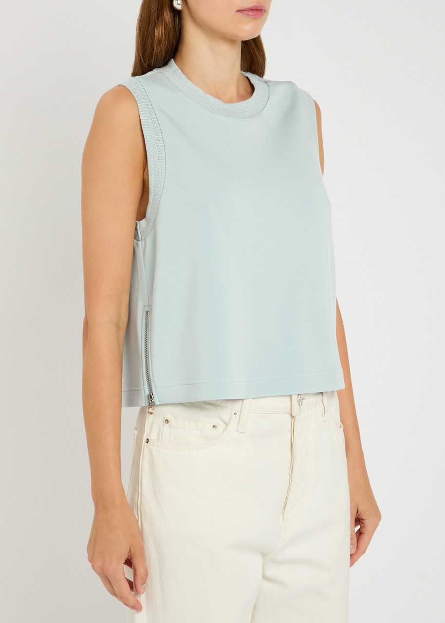 Varley Shea Crop Stretch-jersey Tank - 2