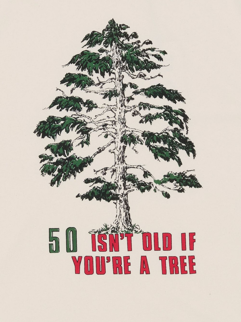 tree-print T-shirt 3