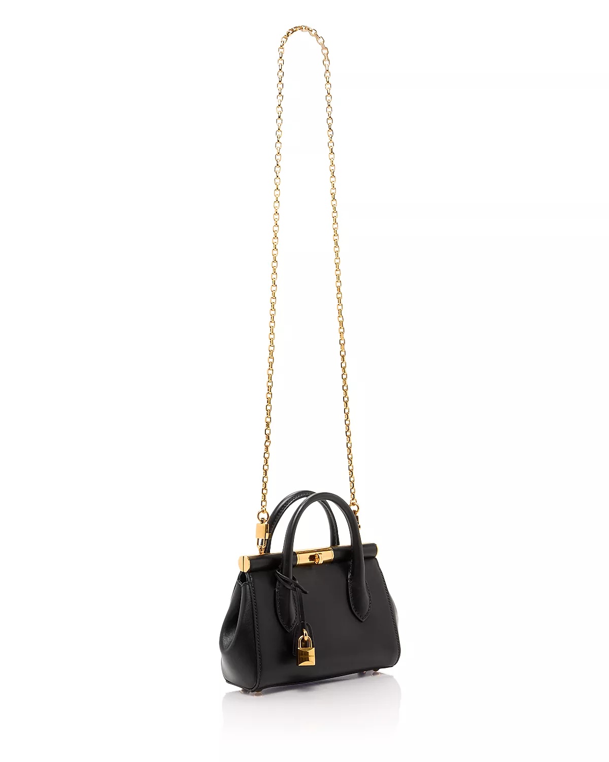 Leather Top Handle Bag - 4