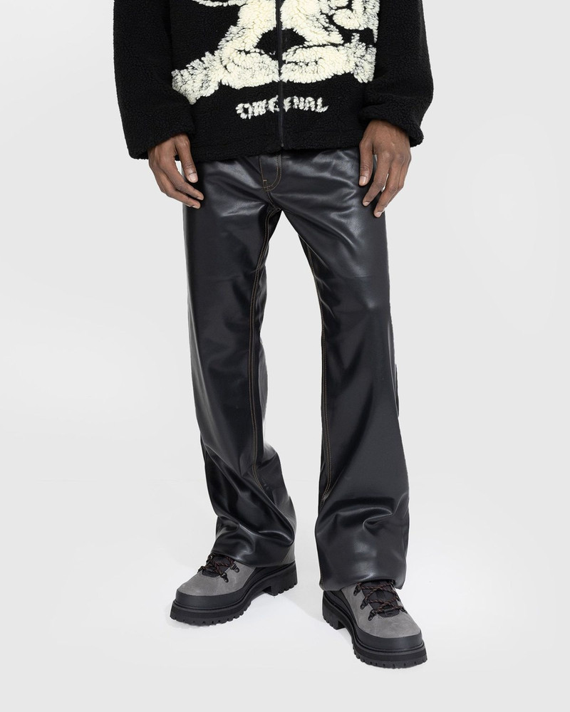 Y/Project Y/Project – Y Belt Leather Pants Black outlook