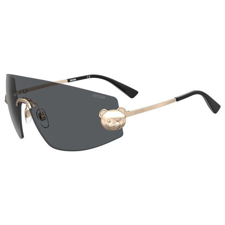 Moschino Grey Shield Ladies Sunglasses MOS120/S 0000/IR 99 - 1