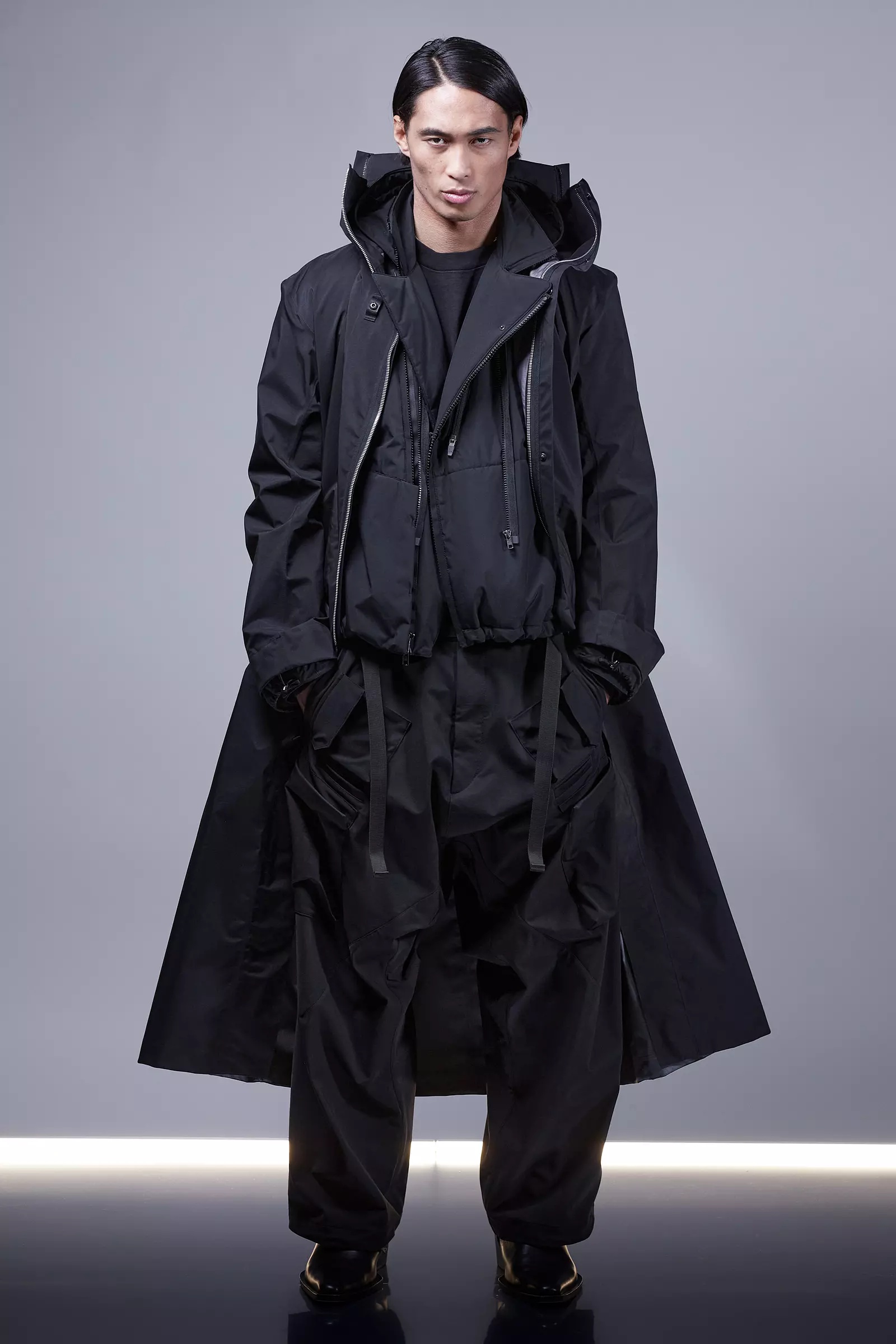J122-GT 3L Gore-Tex Pro Coat Black - 32
