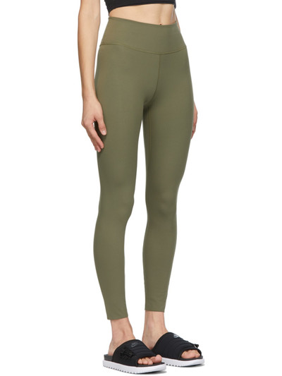 Nike Green One Luxe 7/8 Sport Leggings outlook